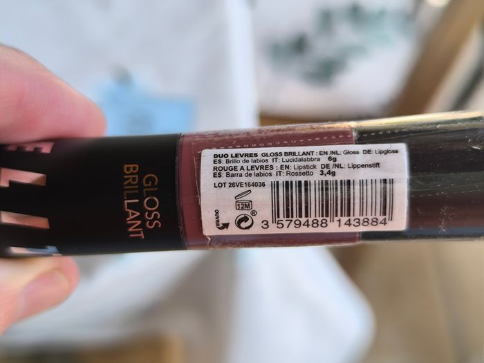 Duo lèvres rouge à lèvres + gloss brillant bois de rose 01 Modelite - photo numéro 4
