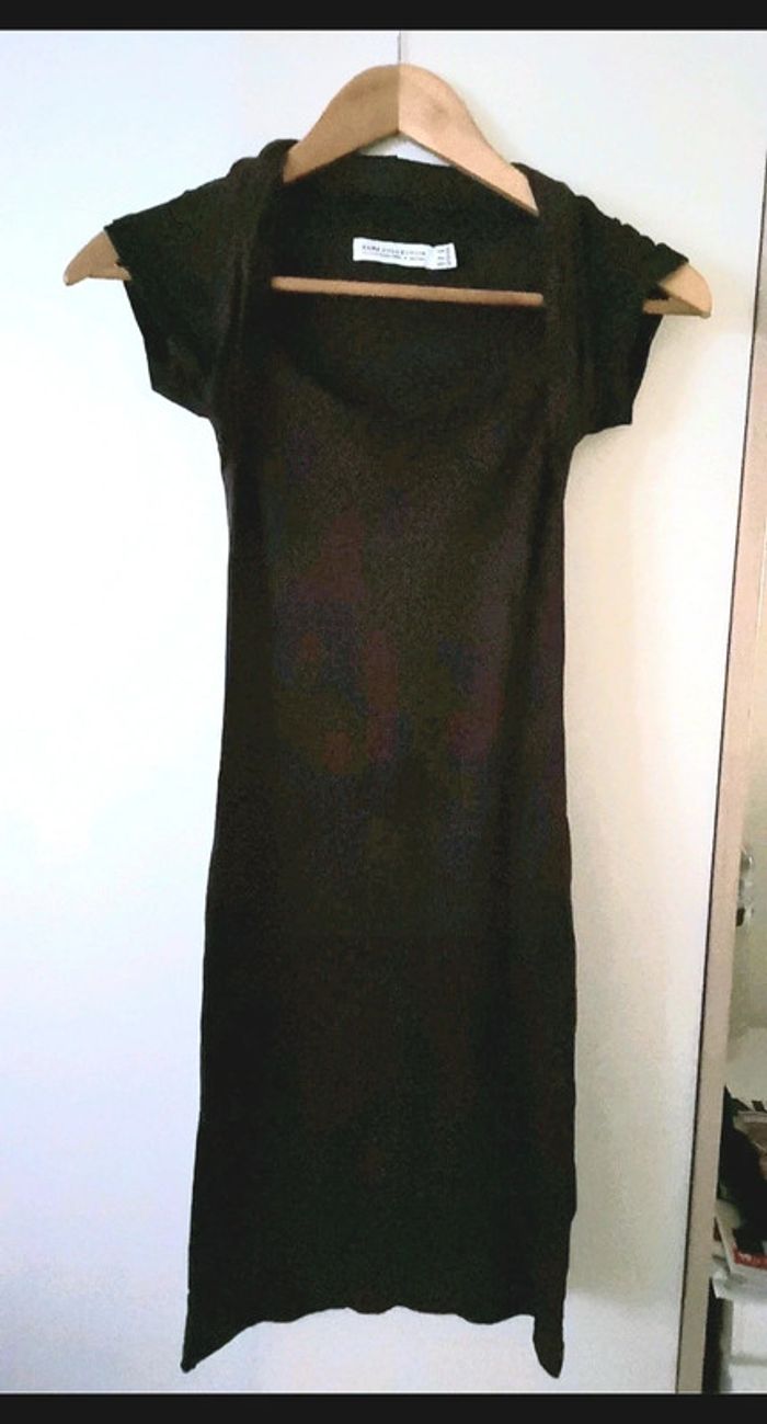 Robe zara marron
