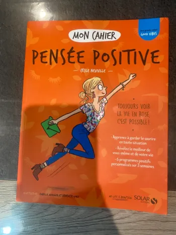 Mon cahier pensée positive