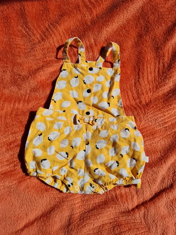Barboteuse citron dolce vita 6 mois 68 cm