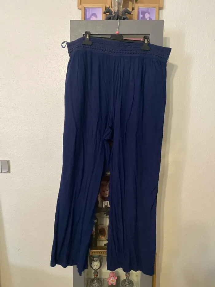 superbe ensemble détente tunique pantalon M&S mode 50 - photo numéro 6
