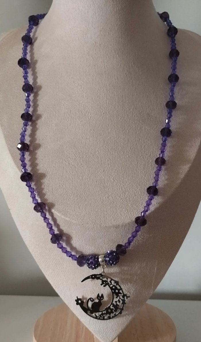 Collier chat - photo numéro 2