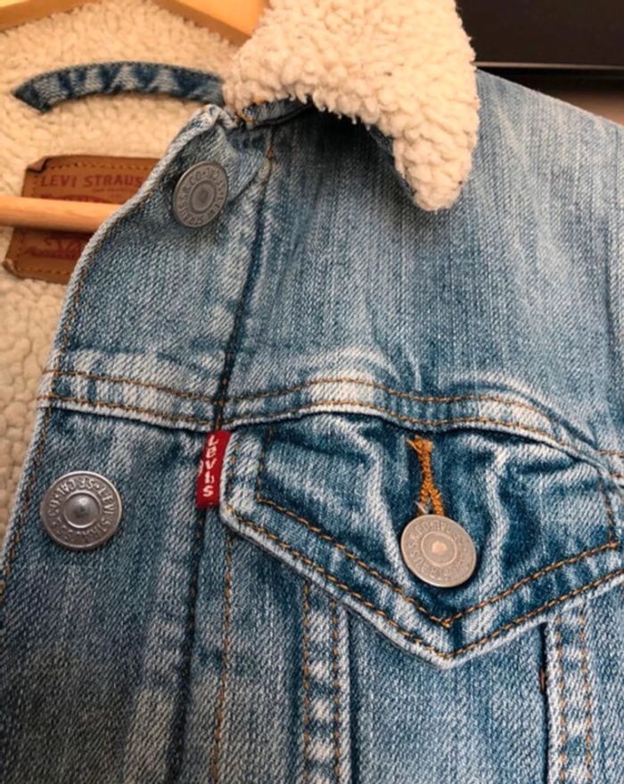 Veste jeans chaude Levi’s XS - photo numéro 3
