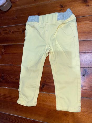 Pantalon jaune gemo 18m