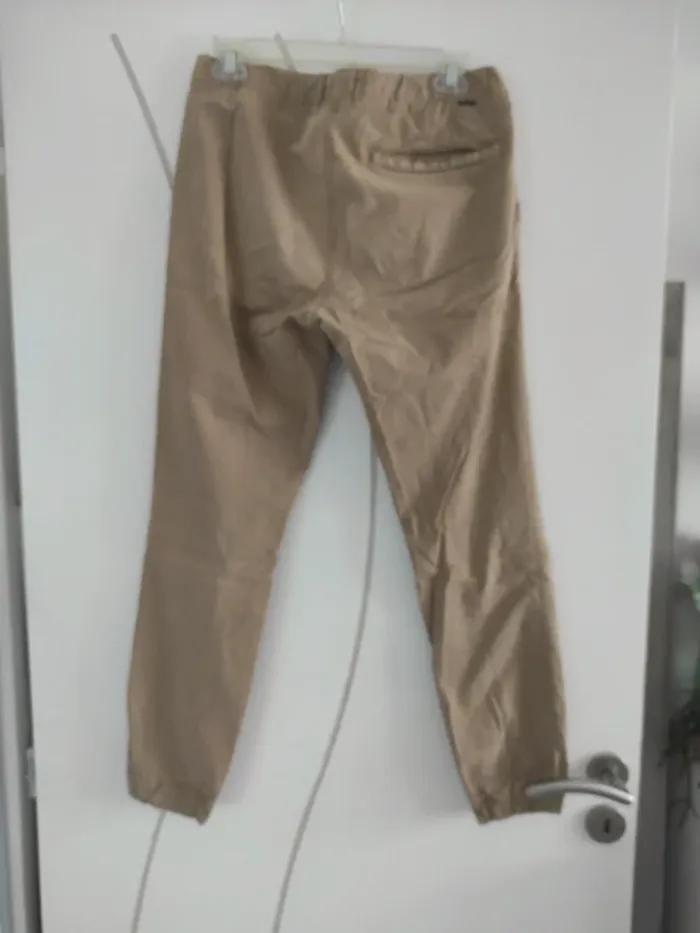 Pantalon Chino beige Bizzbee Taille 36 - photo numéro 3