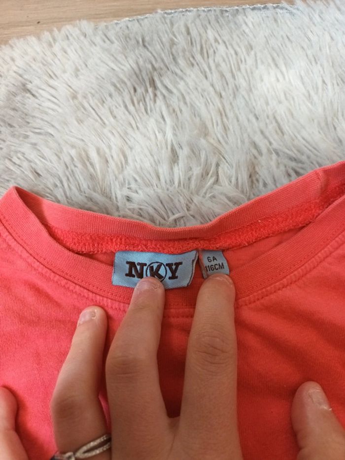 Tee-shirt visage nky taille 6 ans - photo numéro 2