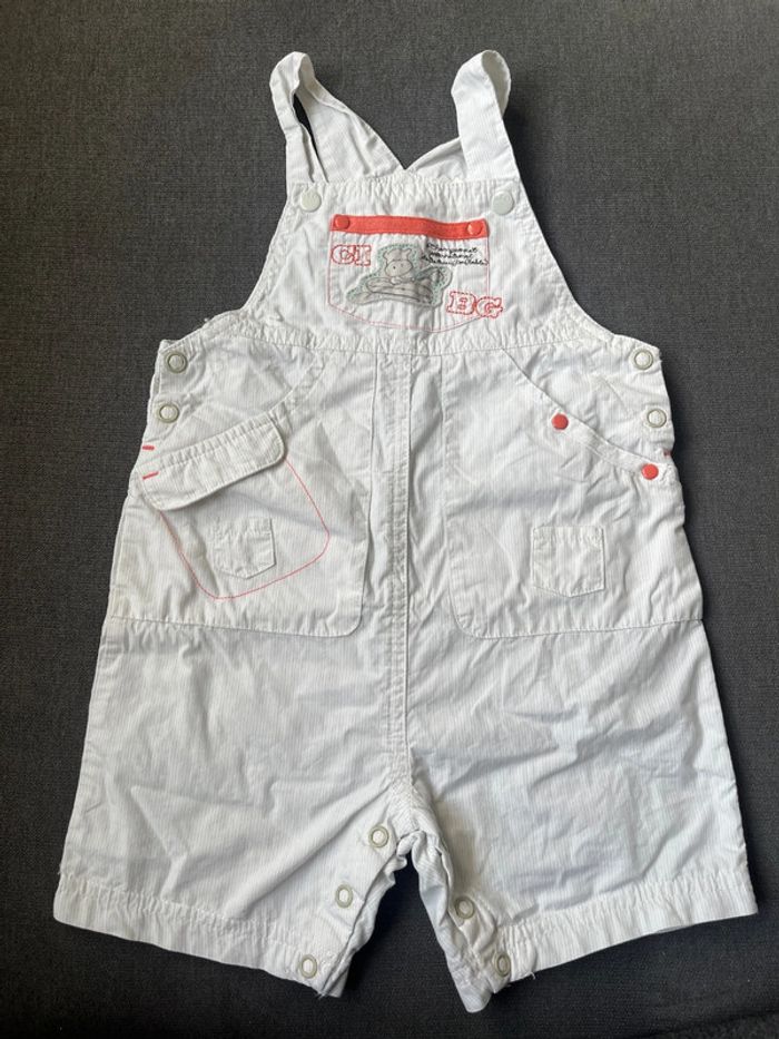 Salopette short orchestra 12 mois - photo numéro 2