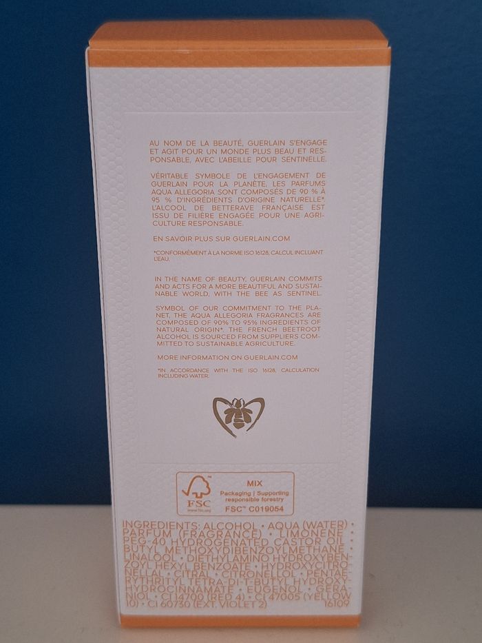 Aqua Allegoria Mandarine Basilic eau de toilette - photo numéro 2