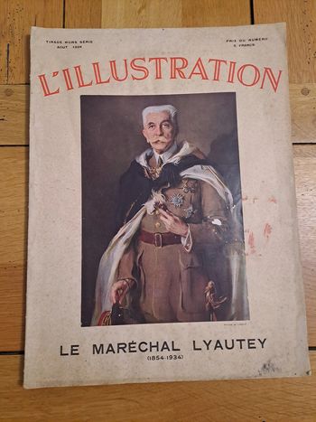 L'illustration journal universel n° 4771 + Hors-série - Le Maréchal Lyautey