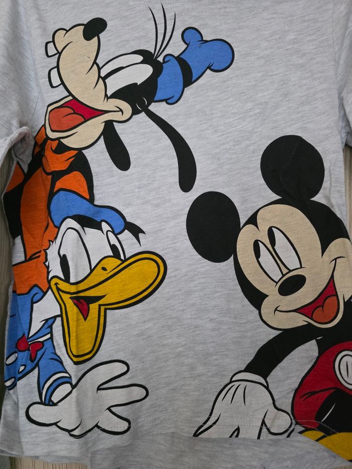 TEE-SHIRT MANCHE LONGUE GARÇON DISNEY MICKEY MOUSE TAILLE 6ANS - photo numéro 2