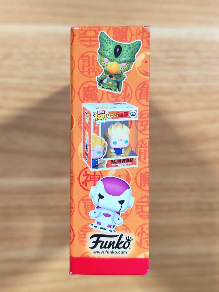 Boîte De 4 Bitty Pop! Dragon Ball Z - Majin Buu Vegito Majin Vegeta + Mystère - photo numéro 6