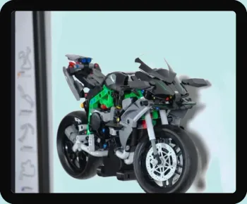 Support lego kawasaki ninja h2r 42170