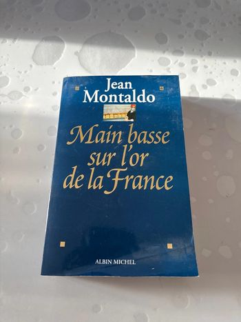 Livre main basse sur l’or de la France