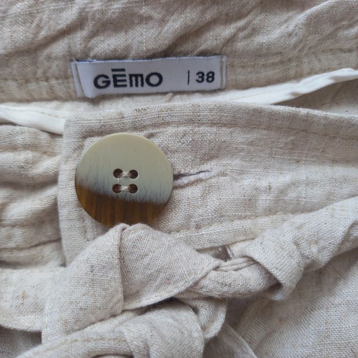 Short en lin Gémo T. 38 - photo numéro 4