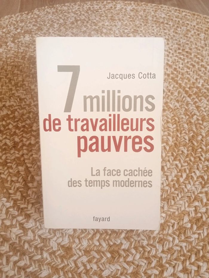 7 Millions de travailleurs pauvres
