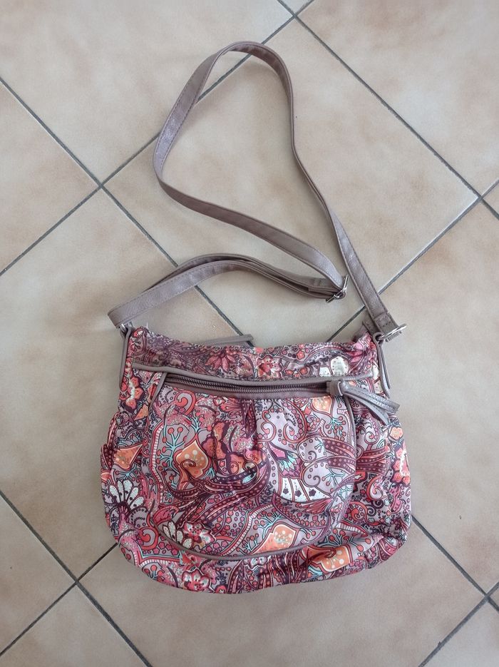 Joli sac bandoulière en toile