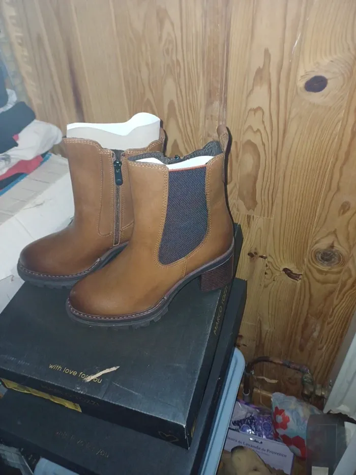 Bottines talons confortable taille 38 - photo numéro 2