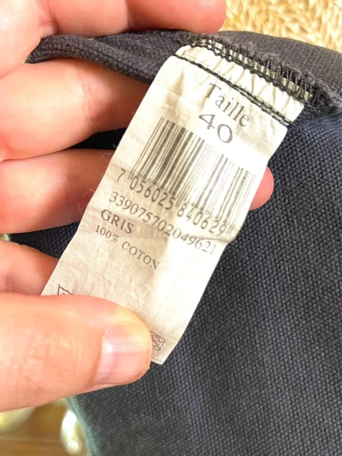 Salopette jupe en Denim jean- Taille 40 - jennyfer vintage - photo numéro 18