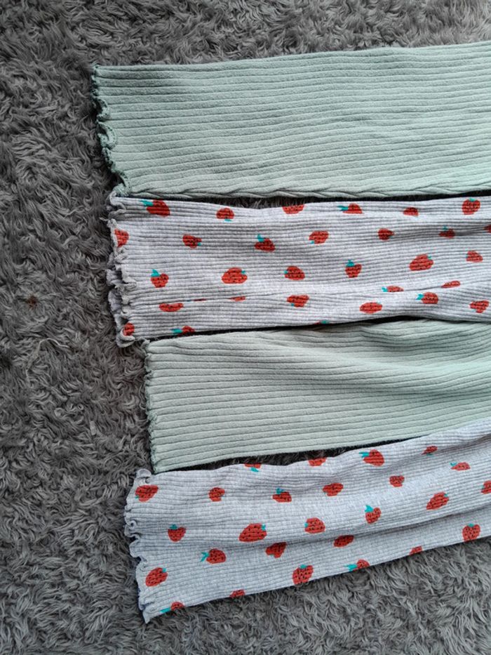 Lot 2 legging côtelé - photo numéro 2
