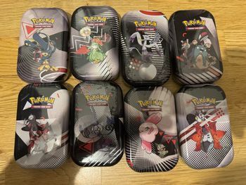 Pokémon lot complet mini tin 10.5 scellé 
