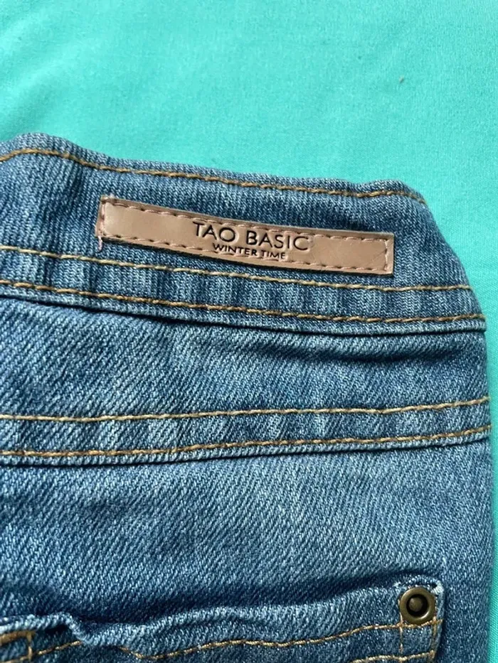 Jean Tape à l'œil - 98 cm / 3 ans - Décoré - Excellent état - photo numéro 3