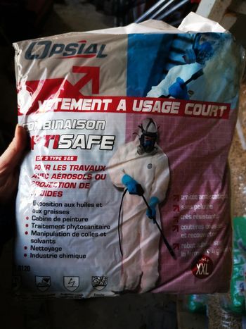 Combinaison de travail taille xxl