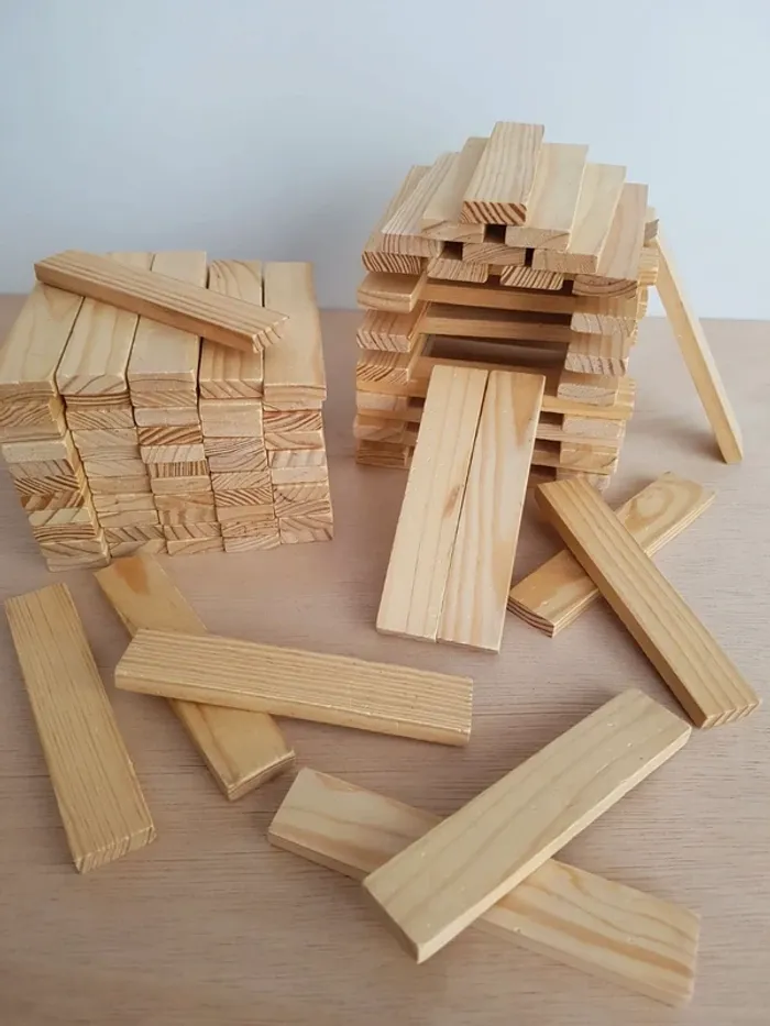 100 planchettes en bois brut - photo numéro 13