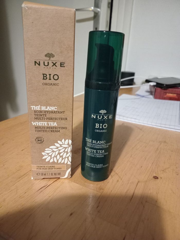 Soin hydratant teinté multi perfecteur nuxe bio