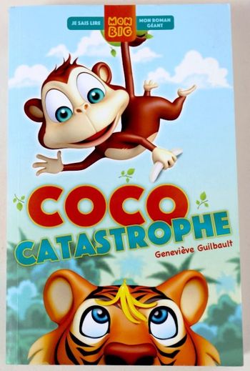 Livre croché enfant "Coco Catastrophe" (6/9 ans) en très bon état général
