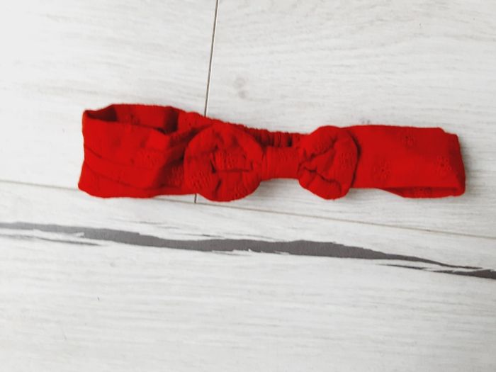 Vêtement bébé fille bandeau taille unique rouge Kiabi