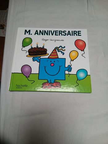 Livre Monsieur anniversaire