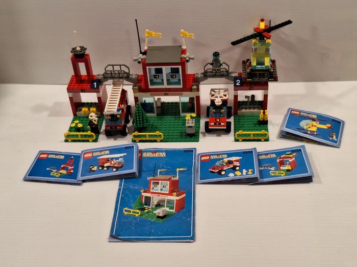 Lego pompiers 6554 Complet