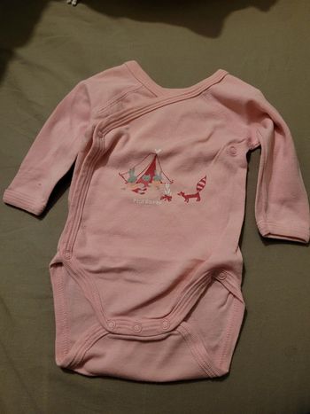 Body croisé petit bateau 3 mois comme neuf