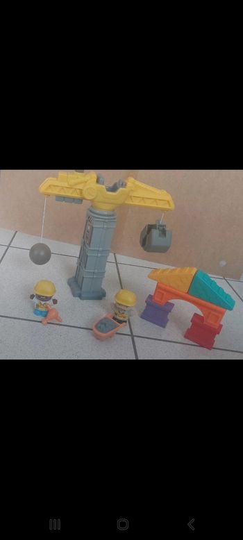 Set chantier et sa grue sonore