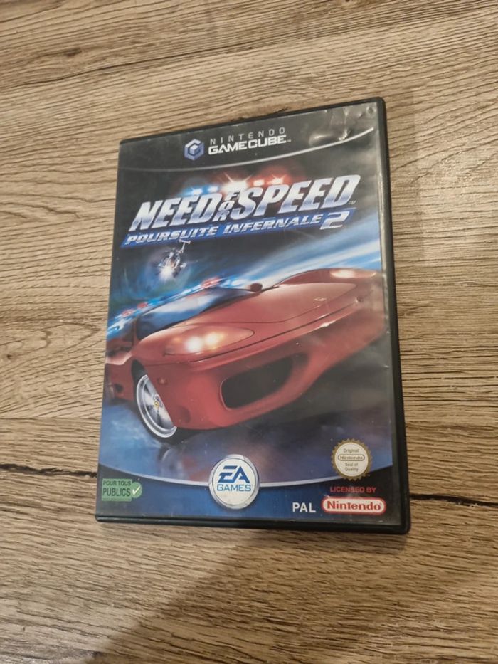 jeu nintendo gamecube need for speed poursuite infernale 2 complet