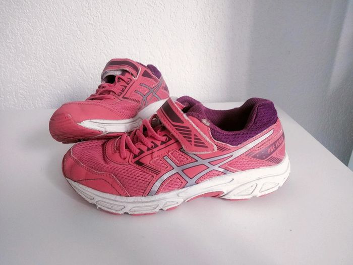 Baskets rose - Asics - 33,5 - photo numéro 2