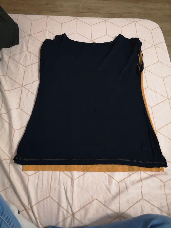 T-shirt bi matière - photo numéro 3