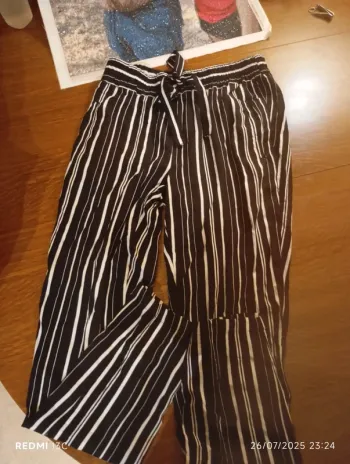 Pantalon a rayures