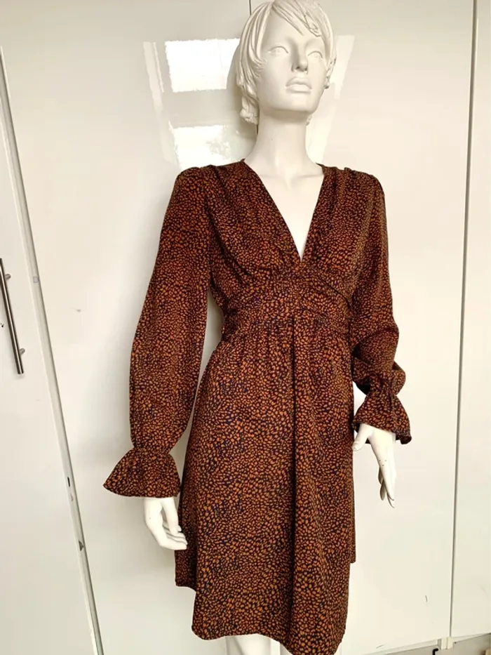 Robe imprimée léopard