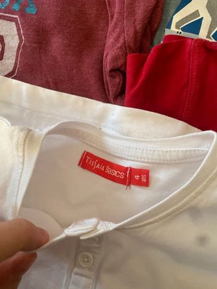 Lot de six t-shirt et polos pour garçons - photo numéro 10