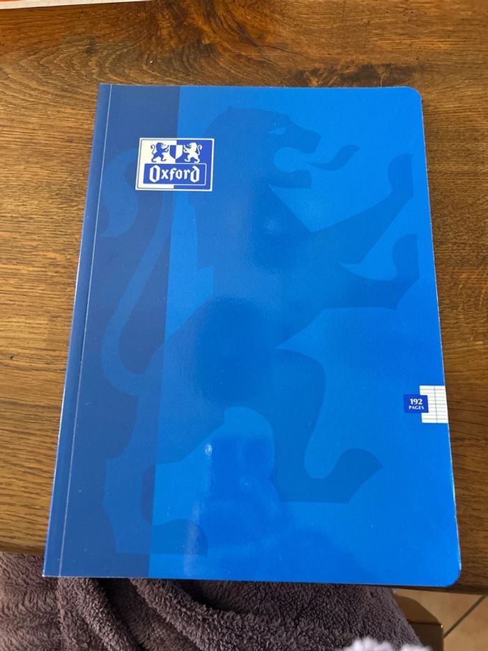 Cahier Oxford