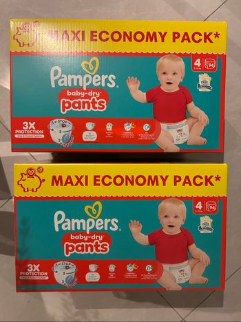 Pampers taille 4 pants