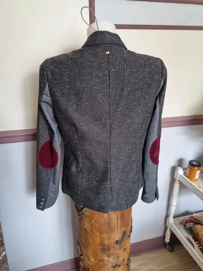 Veste blazer gris bonobo taille M - photo numéro 9
