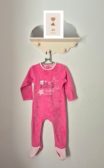Pyjamas 1 pièces velours * Sucre D’Orge *