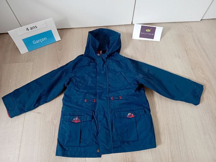 Manteau doublure amovible garçon 4 ans Sergent Major - photo numéro 2