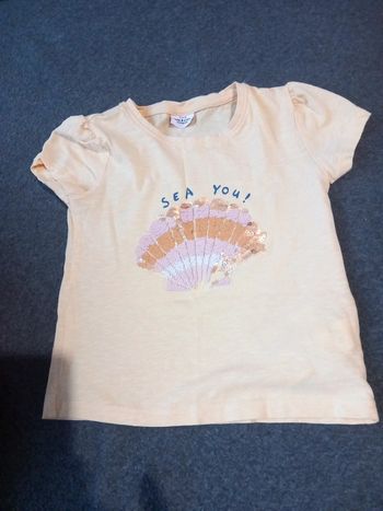 T-shirt taille 3 ans 96cm tao tape à l'oeil