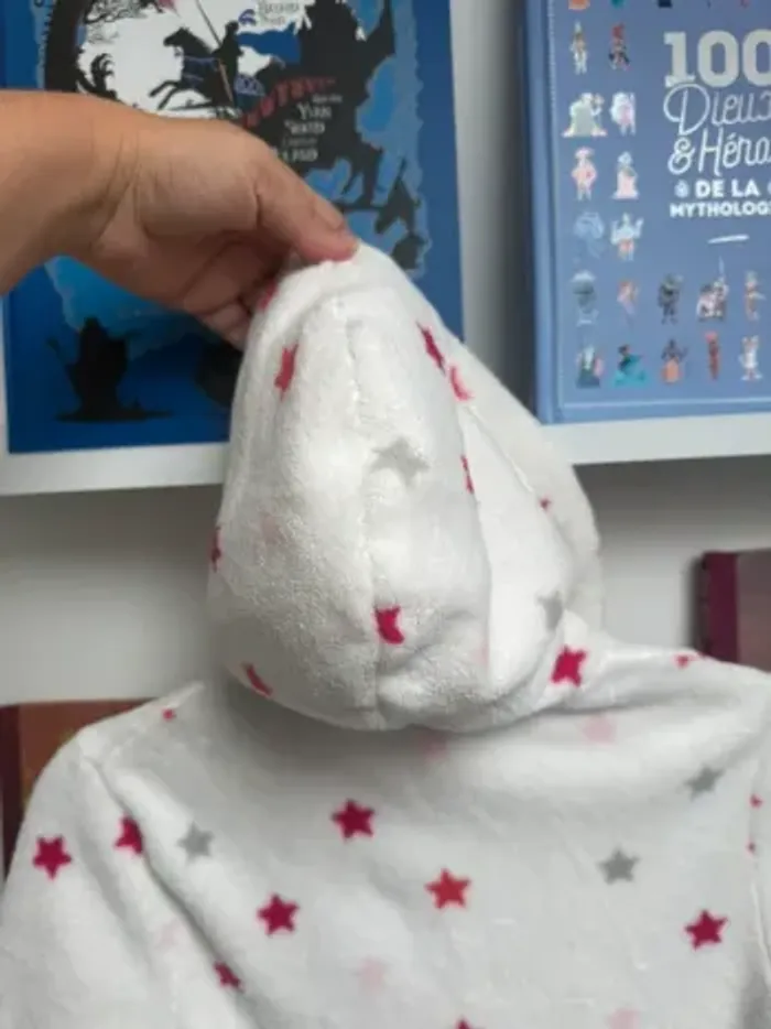 Robe de chambre en polaire fille 10 ans Okaidi - photo numéro 7