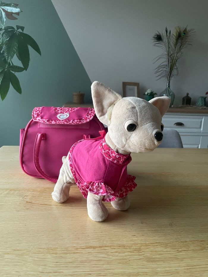 Chien peluche Chichi love Showstar 20 cm intéractif - Smoby - photo numéro 4