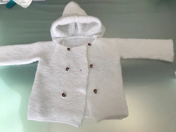 habits tricotés main 3/6 mois