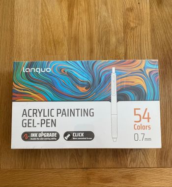Languo Acrylic painting gel-pen kit de 54